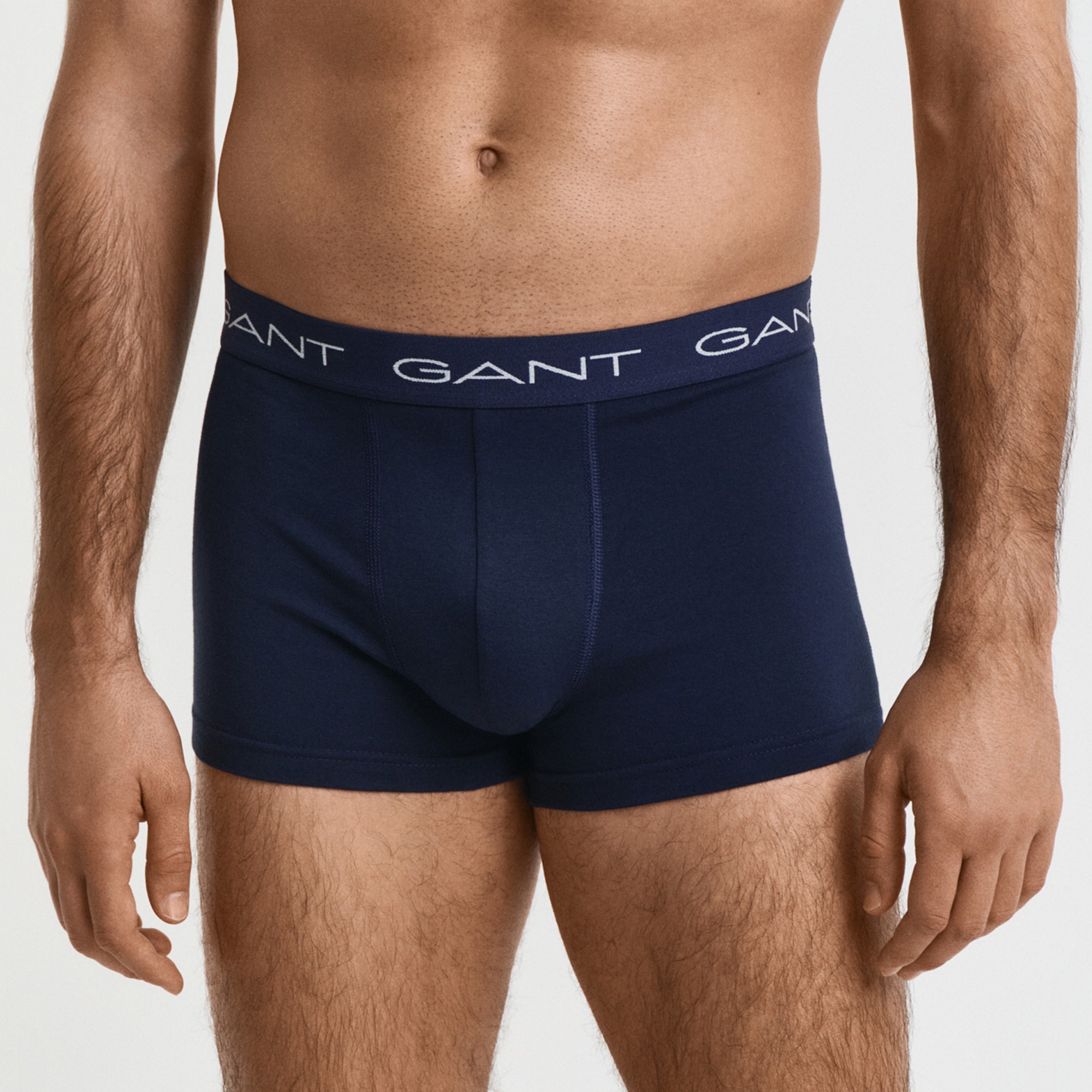 GANT Erkek Lacivert Slim Fit Boxer