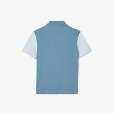  Çocuk Renk Bloklu Lacivert Polo