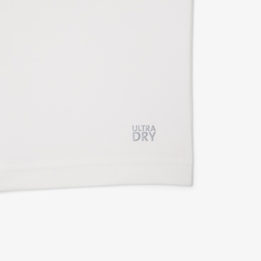  Lacoste UV Protect Lightweight Stretch Sport Erkek Beyaz T-Shirt