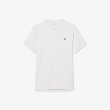  Lacoste UV Protect Lightweight Stretch Sport Erkek Beyaz T-Shirt