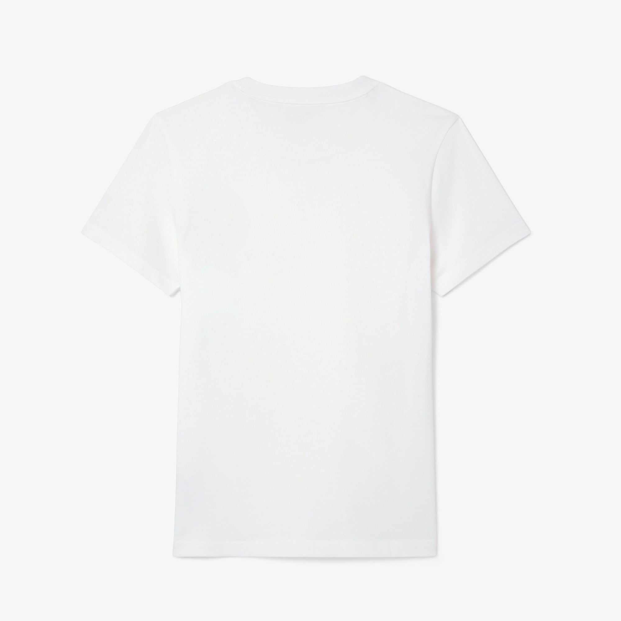 Lacoste Tennis x Novak Djokovic Erkek Bisiklet Yaka Baskılı Beyaz T-Shirt & Şapka Seti