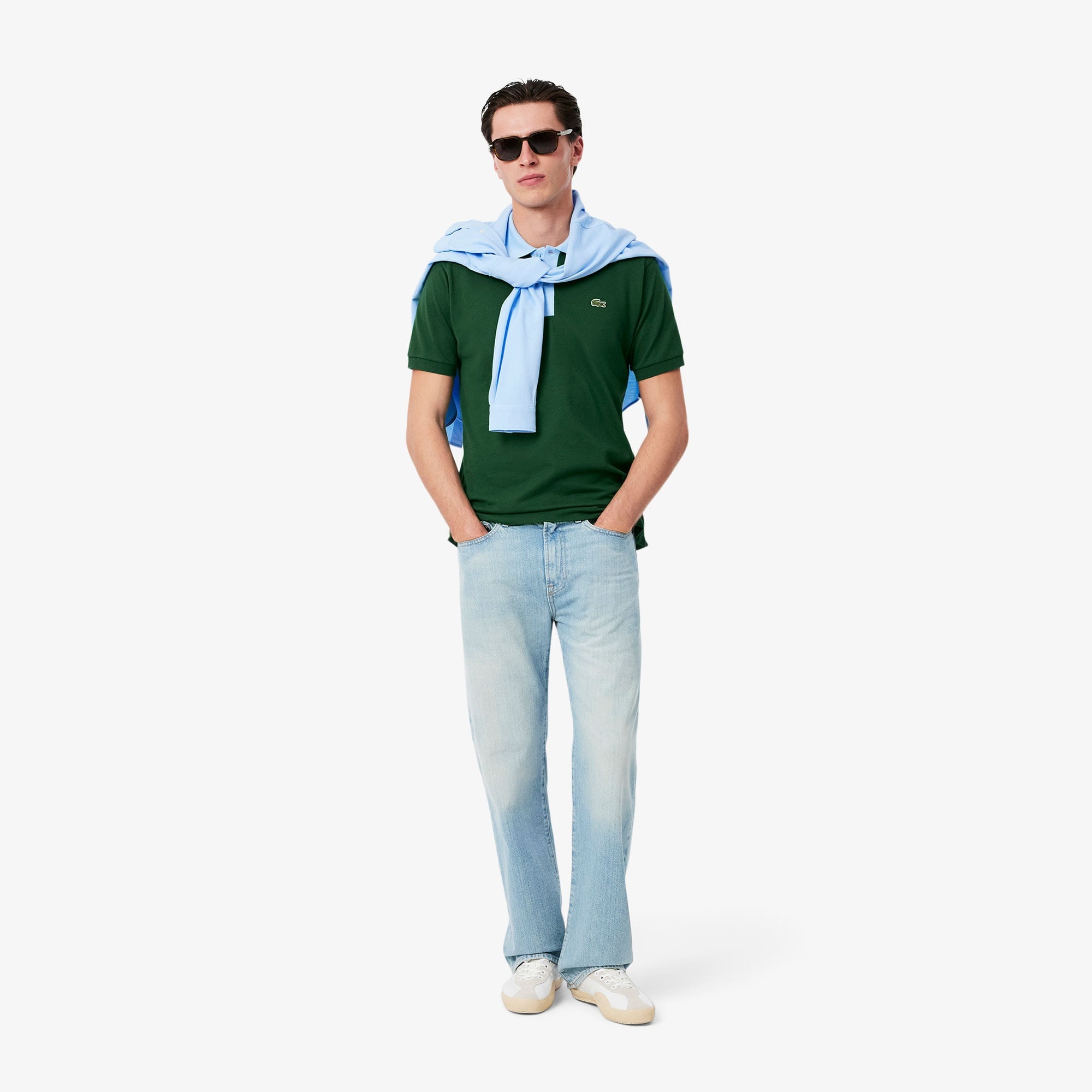 Lacoste L.12.12 Erkek Classic Fit Yeşil Polo