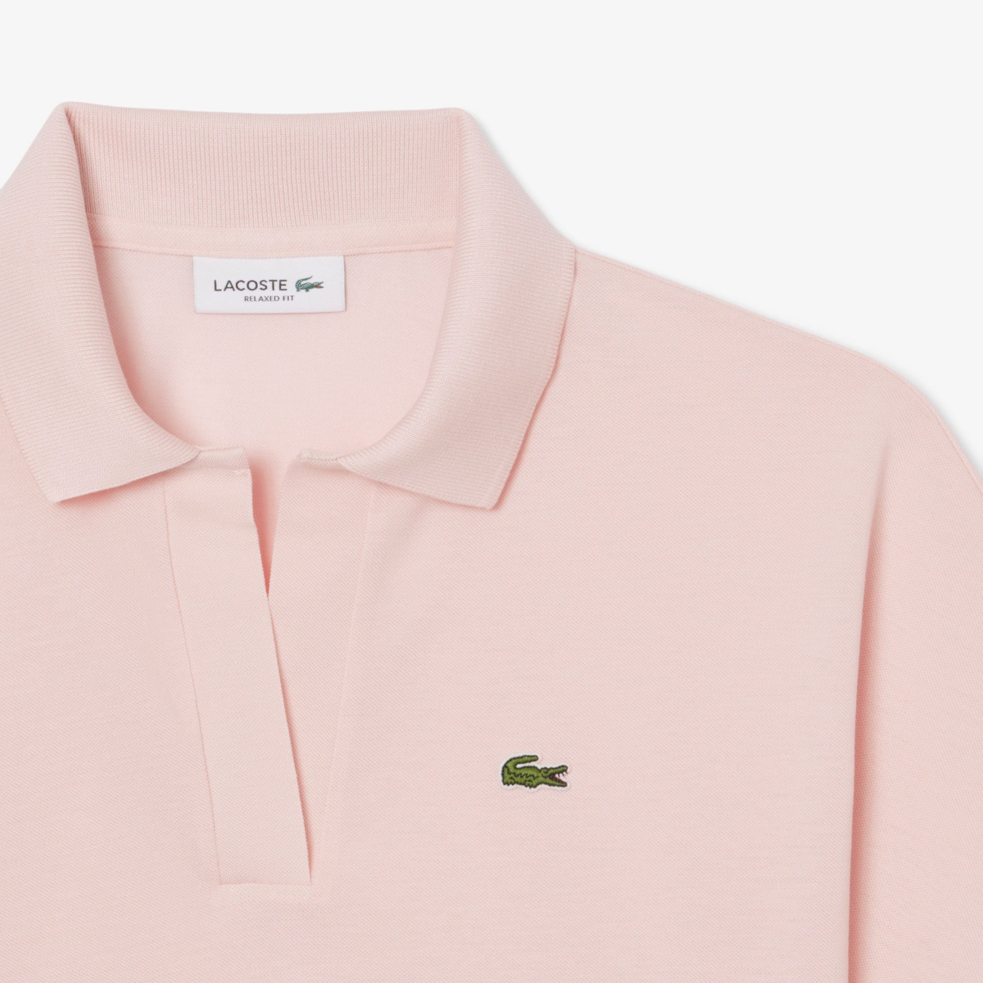 Lacoste Kadın Relaxed Fit Pembe Polo