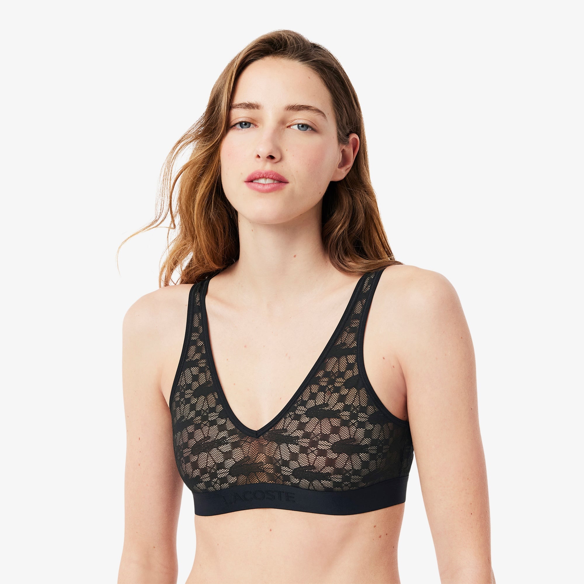 Lacoste Kadın Siyah Bra