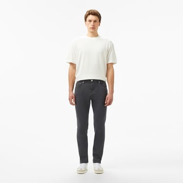  Lacoste Erkek Slim Fit Gri Jean Pantolon