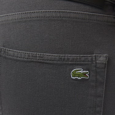 Lacoste Erkek Slim Fit Gri Jean Pantolon
