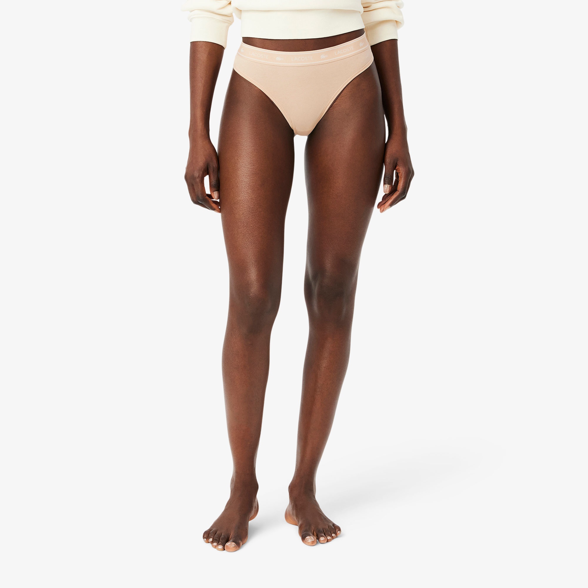 Lacoste Kadın Bej Külot