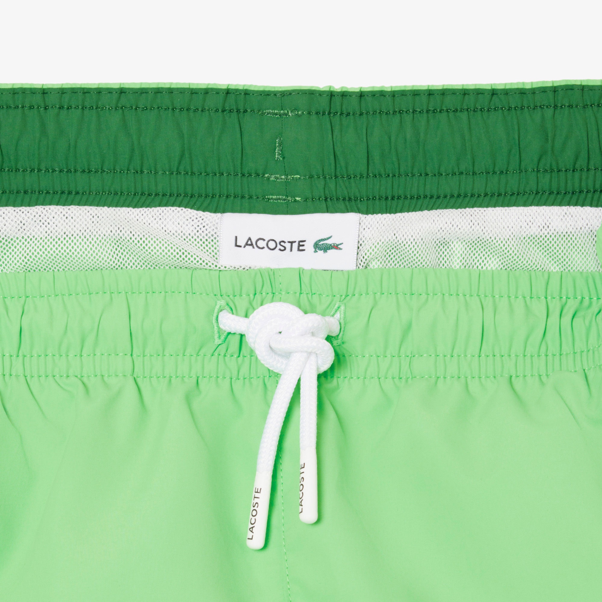Lacoste Erkek Çocuk Yeşil Deniz Şortu