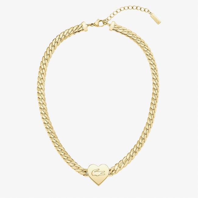  Lacoste Love My Croc Kadın Sarı Kolye