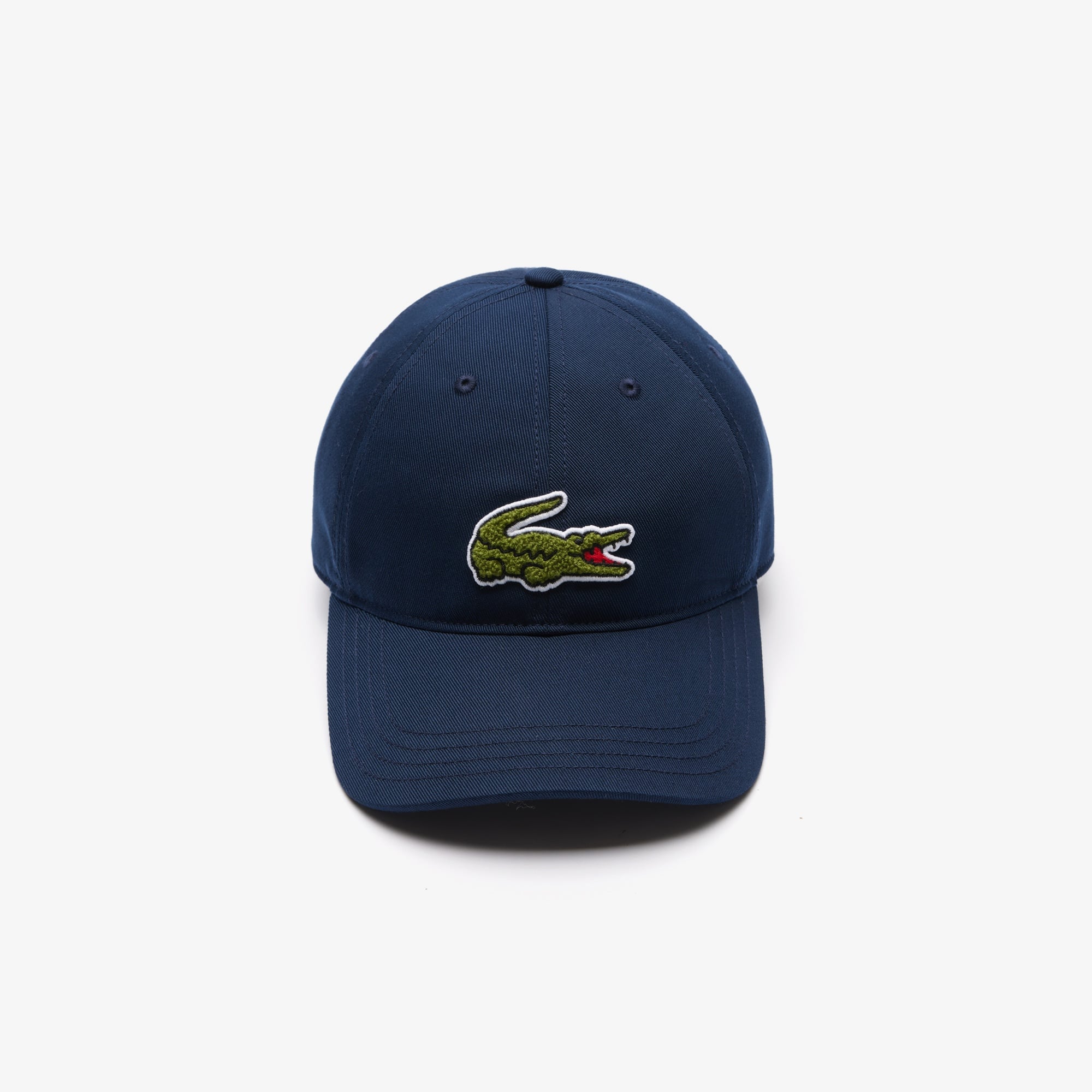 Lacoste Unisex Baskılı Lacivert Şapka
