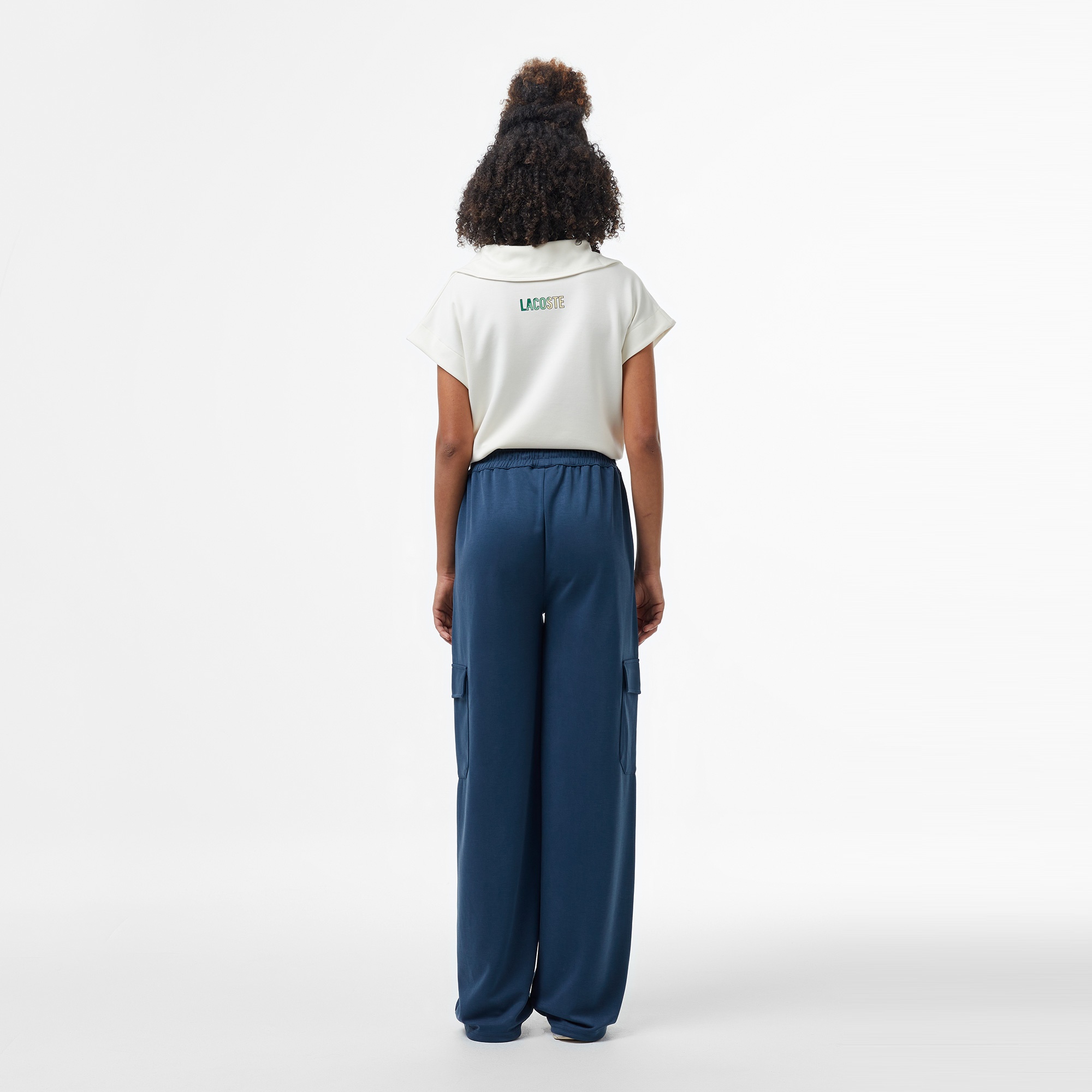 Lacoste Kadın Relaxed Fit Koyu Mavi Eşofman Altı