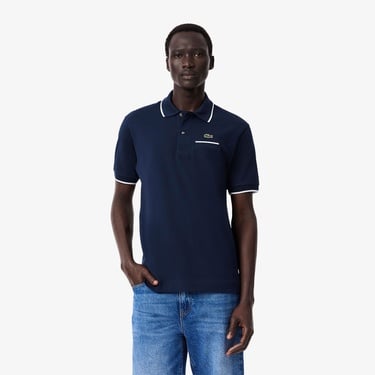  Lacoste L.12.12 Erkek Classic Fit Lacivert Polo