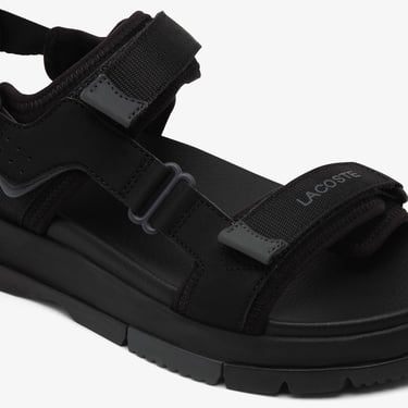  Suruga Premium Erkek Siyah Sandalet