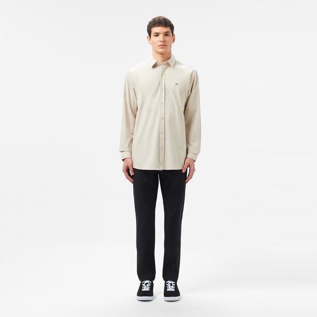  Lacoste Erkek Slim Fit Chino Siyah Pantolon