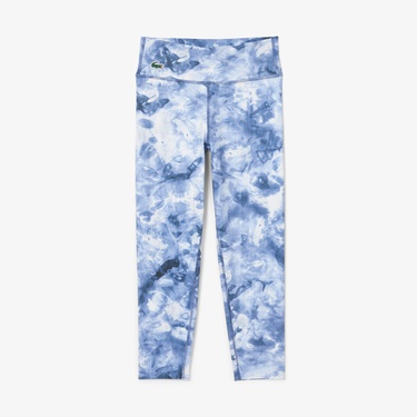  Kadın Slim Fit Desenli Lacivert Tayt