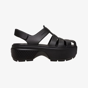  Crocs Stomp Fisherman Kadın Siyah Sandalet