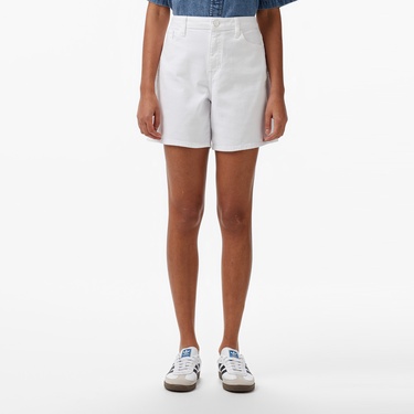  Guess Super Relaxed Kadın Beyaz Şort