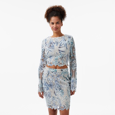  Guess Anastasia Kadın Renkli Bluz