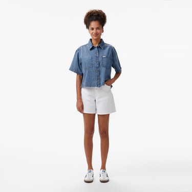  Guess Kadın Mavi Gömlek