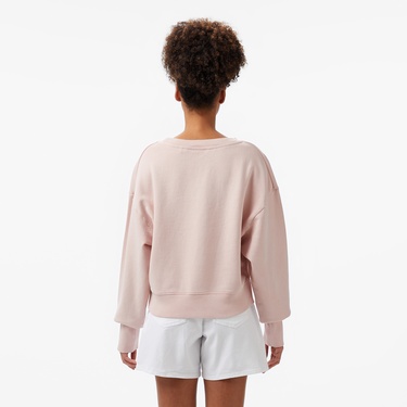  Boss Elay Kadın Pembe Sweatshirt