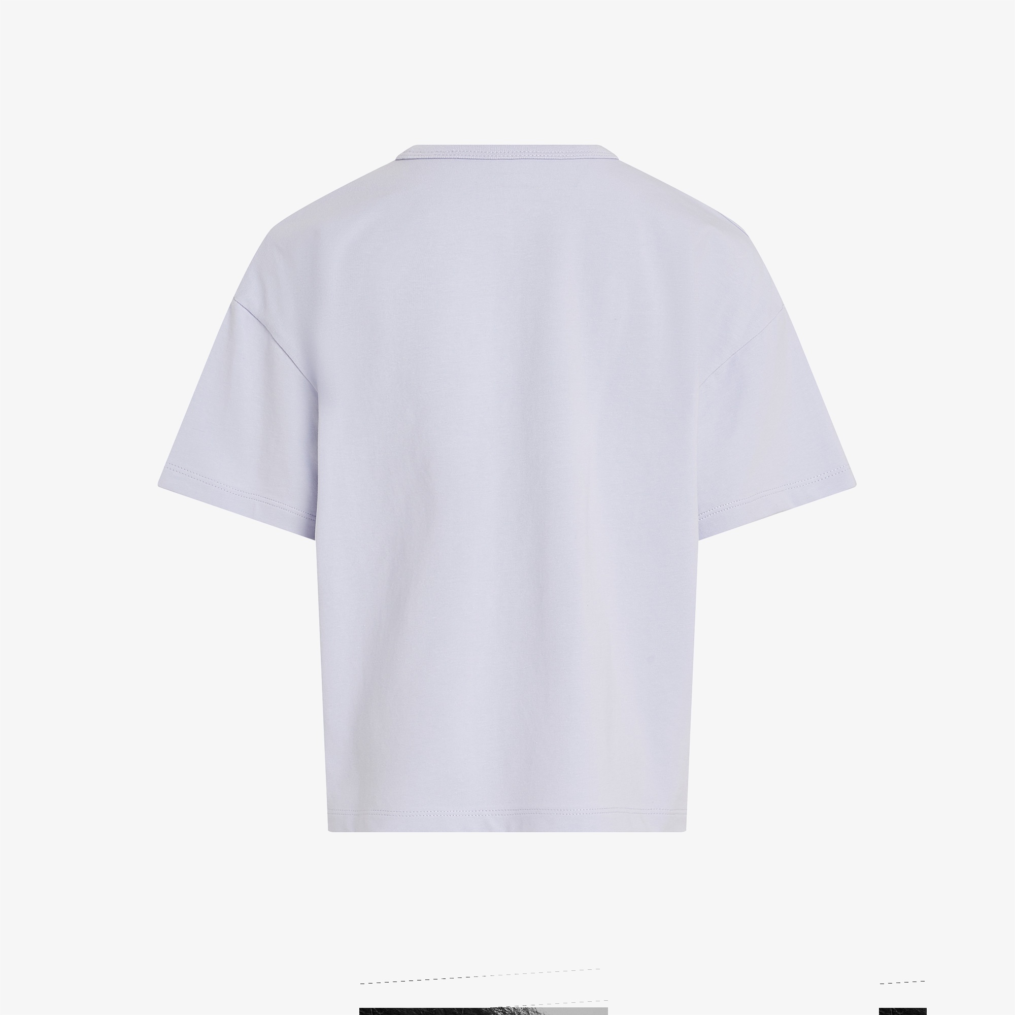 Calvin Klein Metallic Çocuk Lila T-Shirt