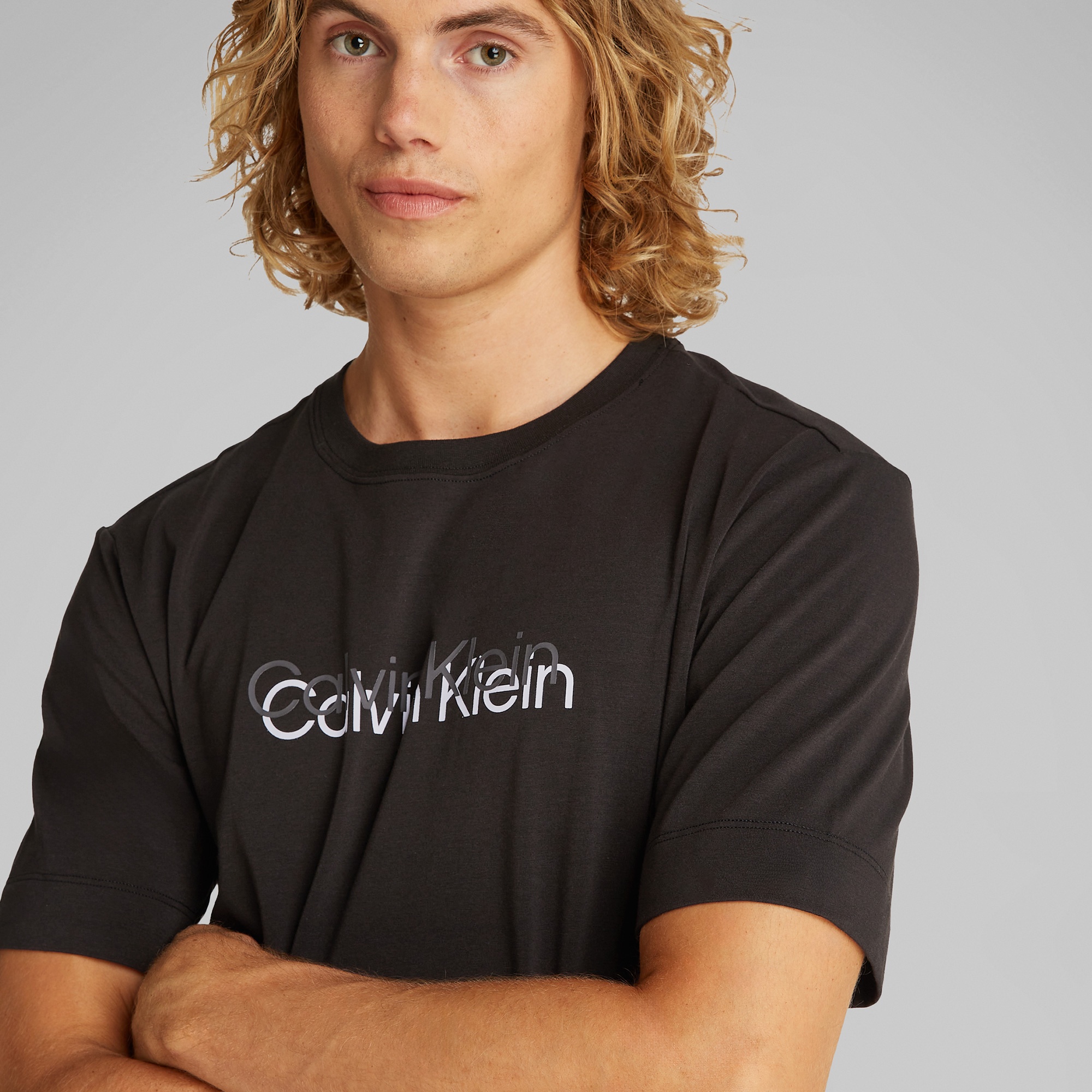 Calvin Klein Graphic Erkek Siyah T-Shirt