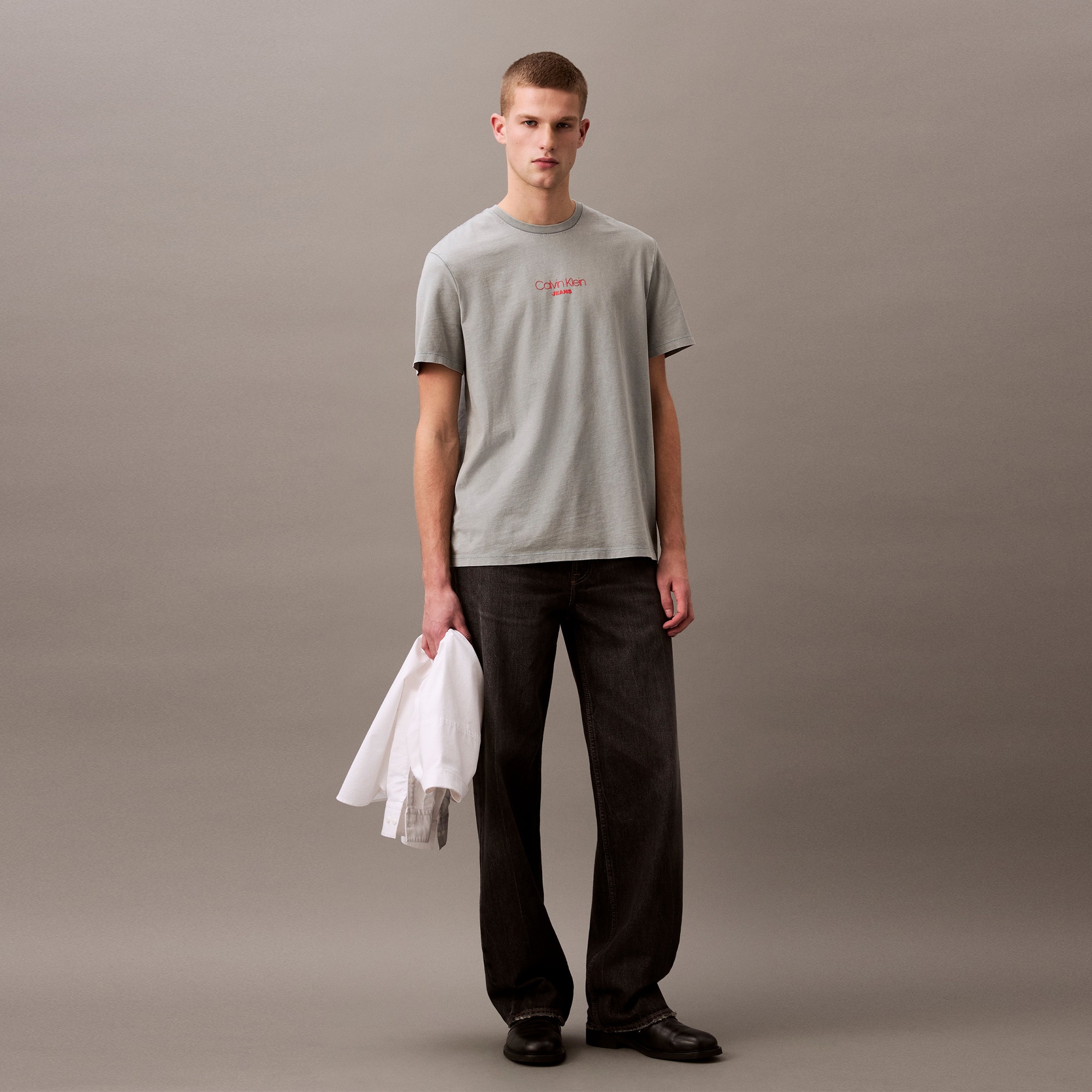 Calvin Klein Erkek Mavi T-Shirt