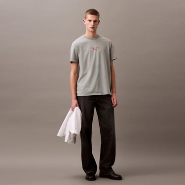  Calvin Klein Erkek Mavi T-Shirt