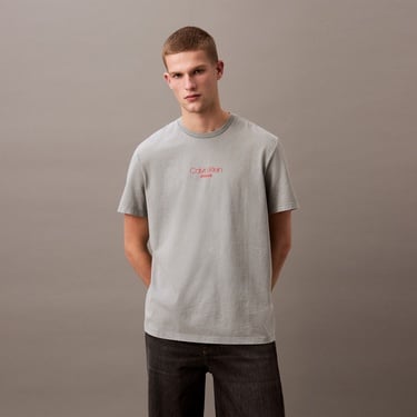  Calvin Klein Erkek Mavi T-Shirt