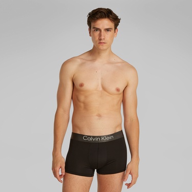  Calvin Klein Trunk 3'lü Erkek Siyah Boxer
