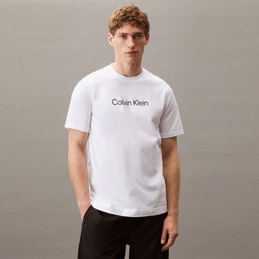 Calvin Klein Graphic Erkek Beyaz T-Shirt