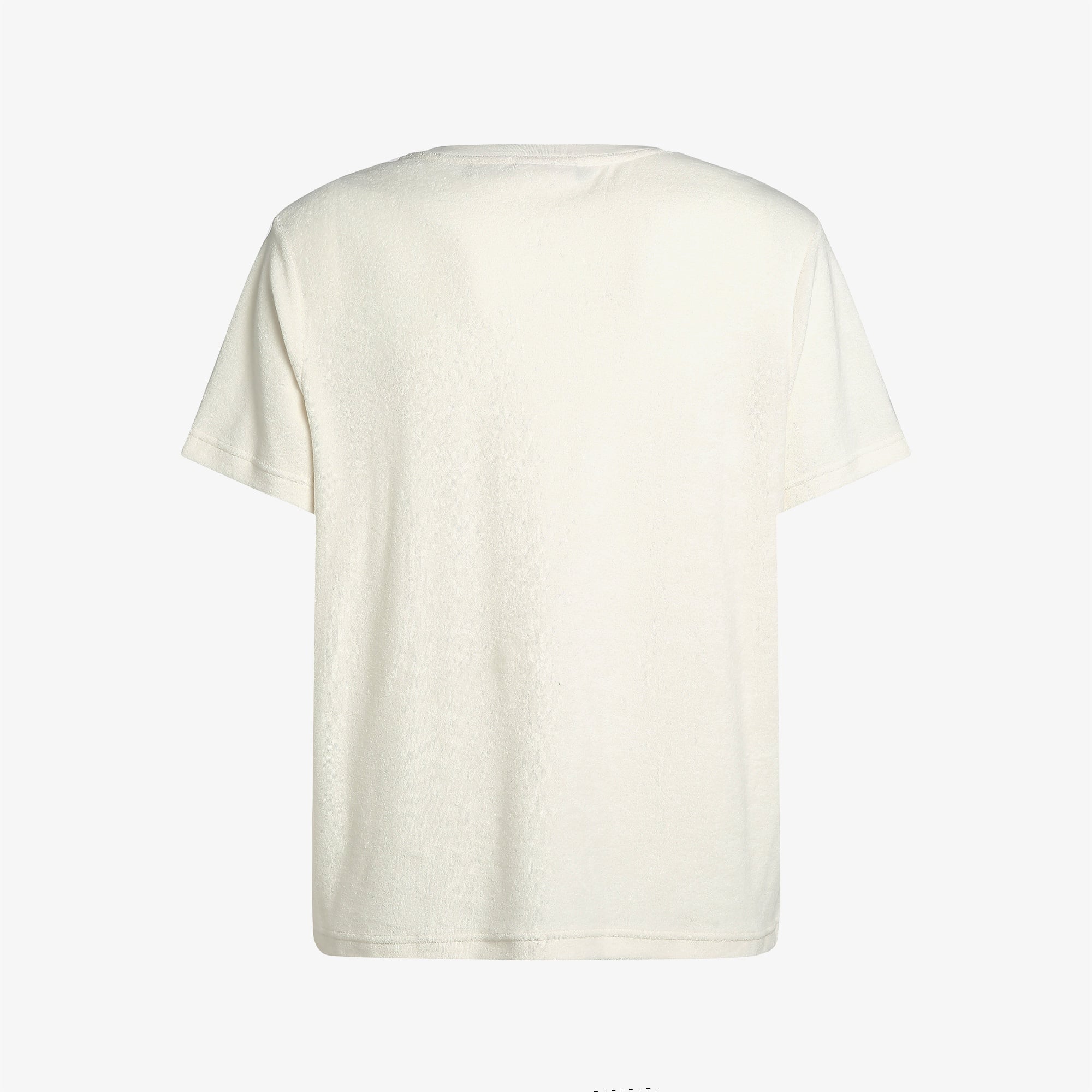 Calvin Klein Towelling Erkek Beyaz T-Shirt