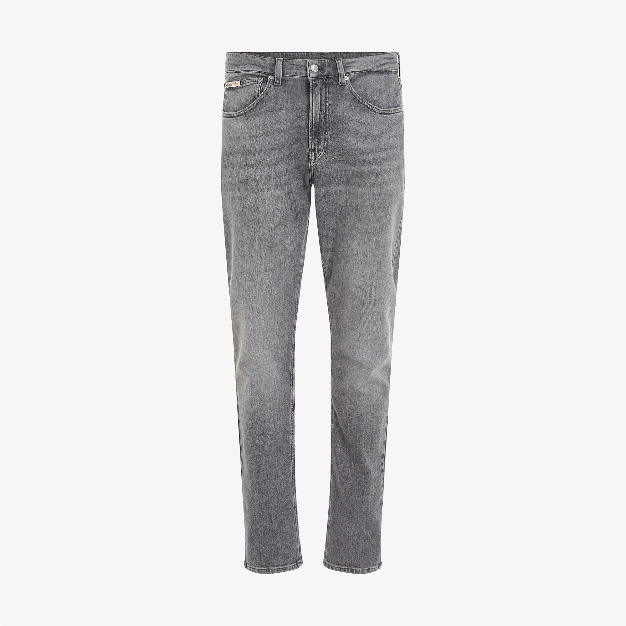Calvin Klein Slim Taper Erkek Gri Jean