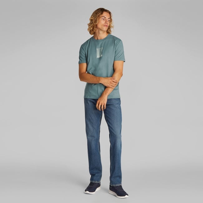  Calvin Klein Erkek Mavi T-Shirt