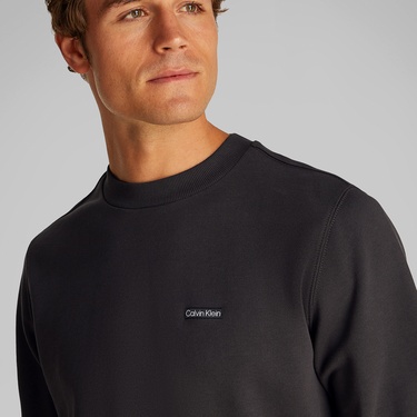  Calvin Klein Erkek Siyah Sweatshirt