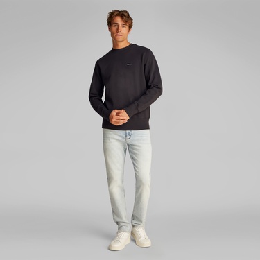  Calvin Klein Erkek Siyah Sweatshirt