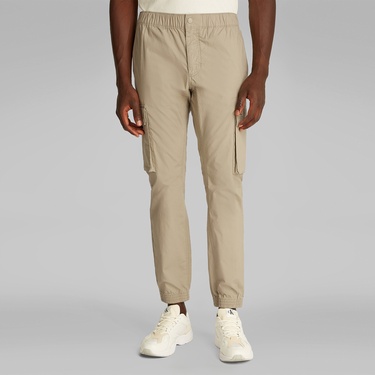  Calvin Klein Skinny Cargo Erkek Bej Pantolon