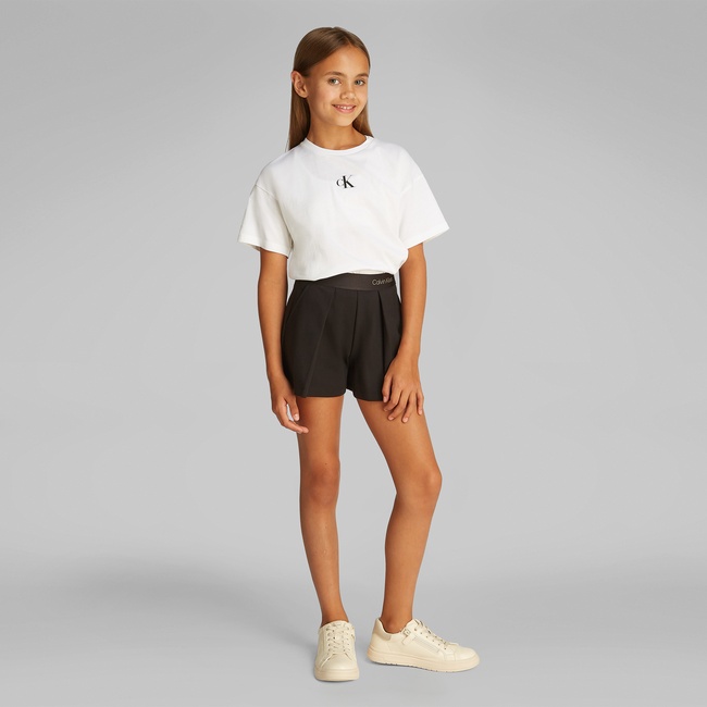  Calvin Klein Knits Punto Çocuk Siyah Şort