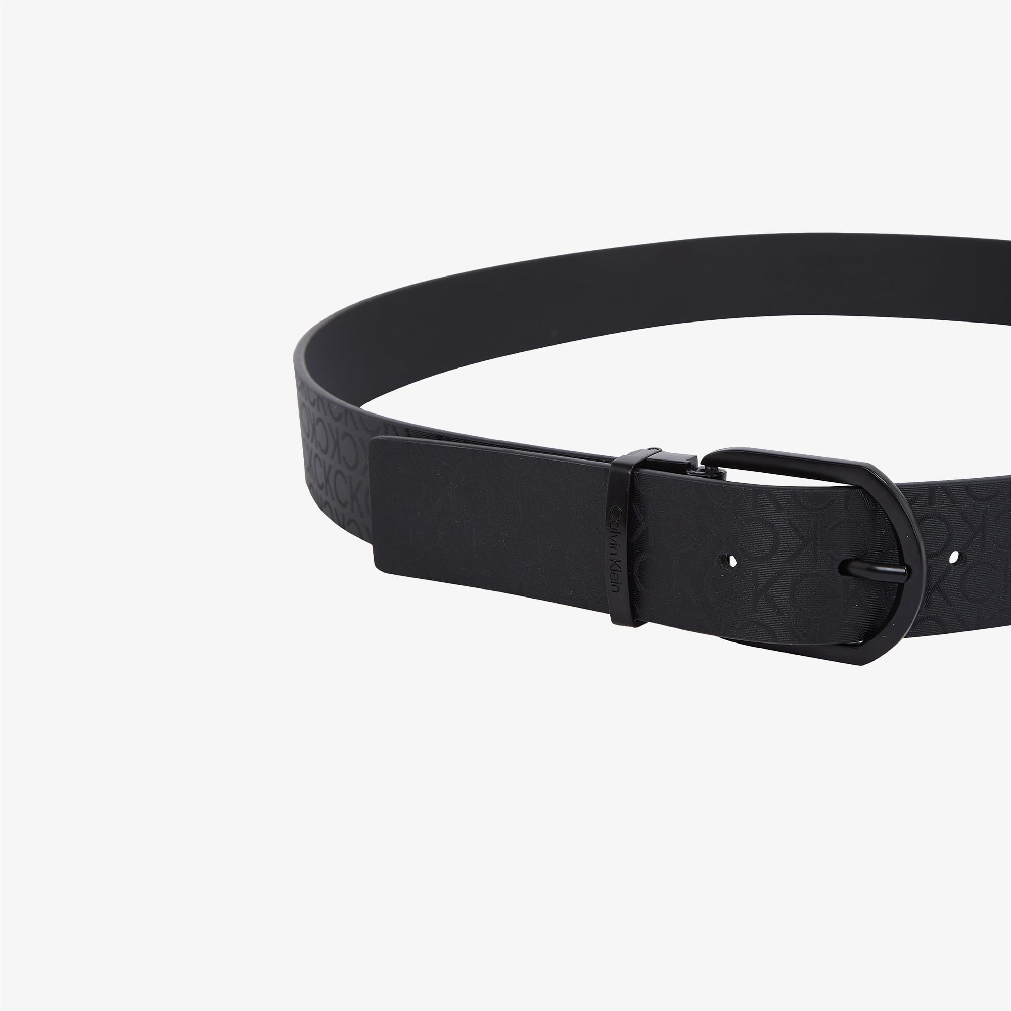 Calvin Klein Casual Round Mono 35Mm Erkek Siyah Kemer