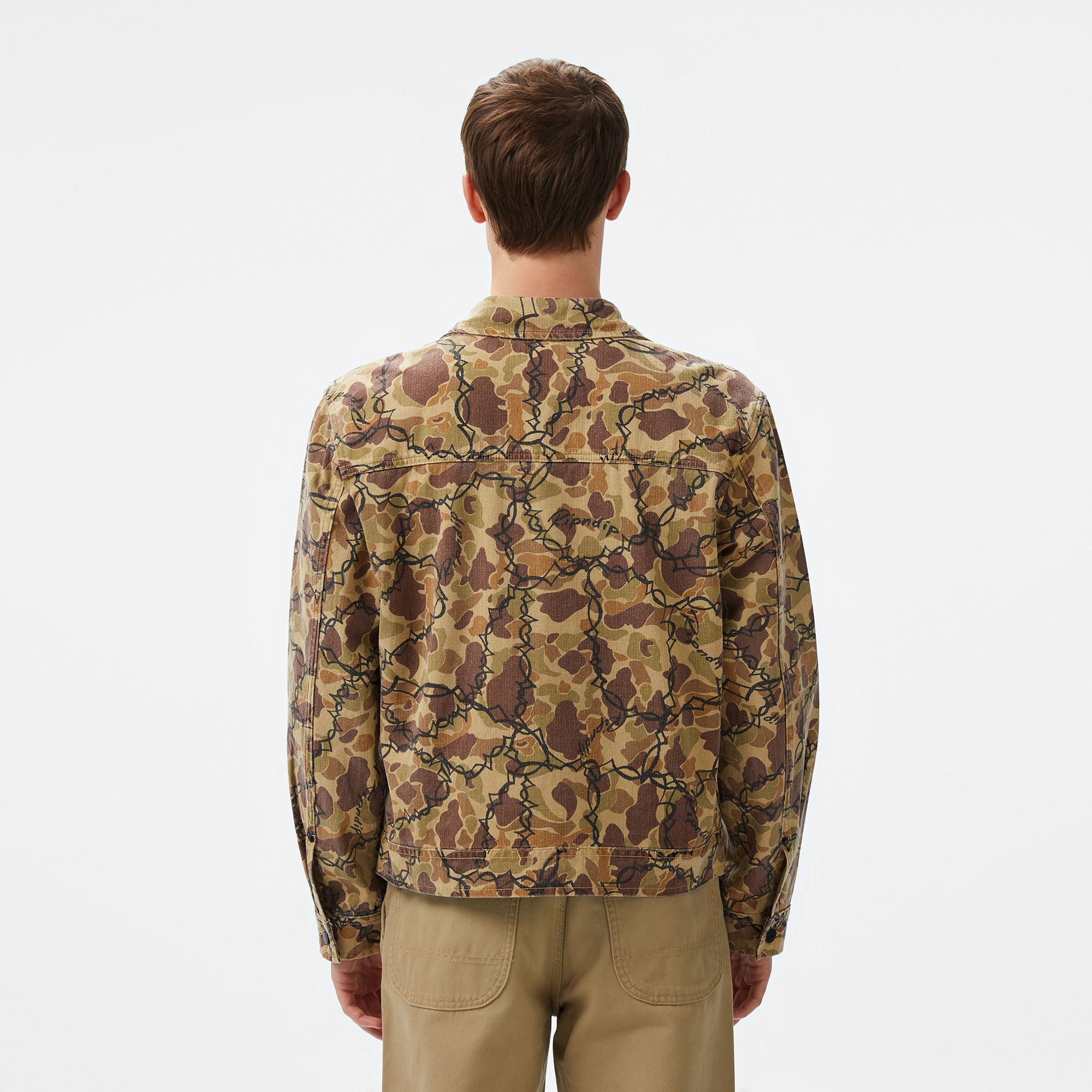 Ripndip Wired Button Up Erkek Kahverengi Ceket