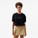 UNITED4 Comfort Krem Crop T-Shirt