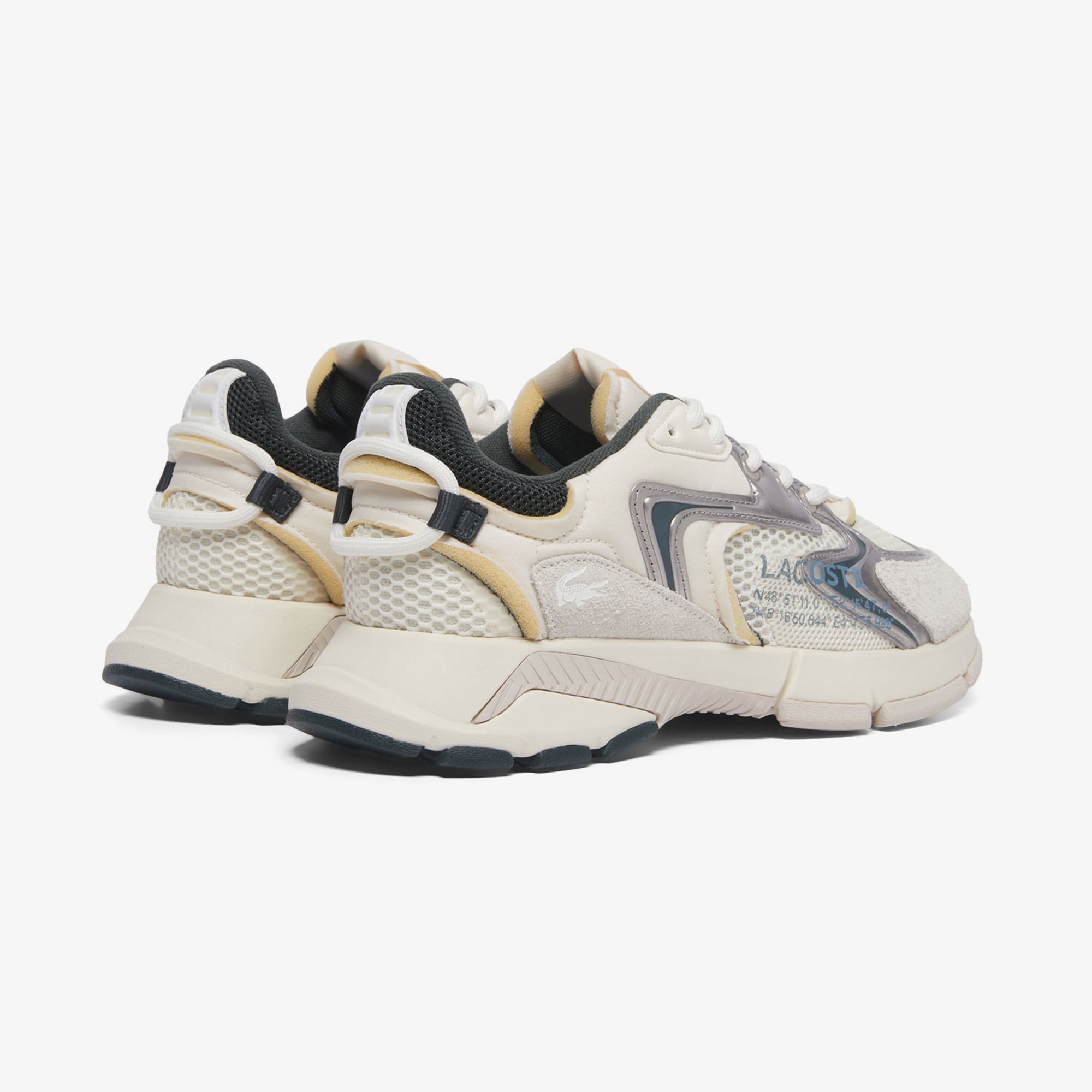 Lacoste Lacoste Beyaz L003 Neo Erkek Gri Sneaker | FashFed Beyaz - 3. görsel