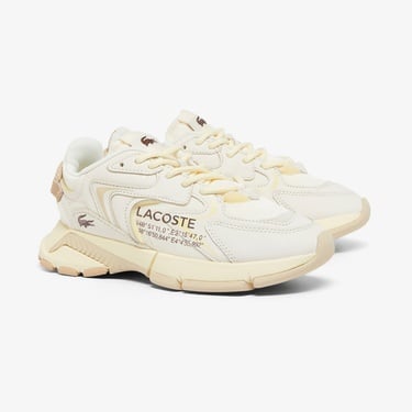  Lacoste L003 Neo Kadın Bej Spor Ayakkabı