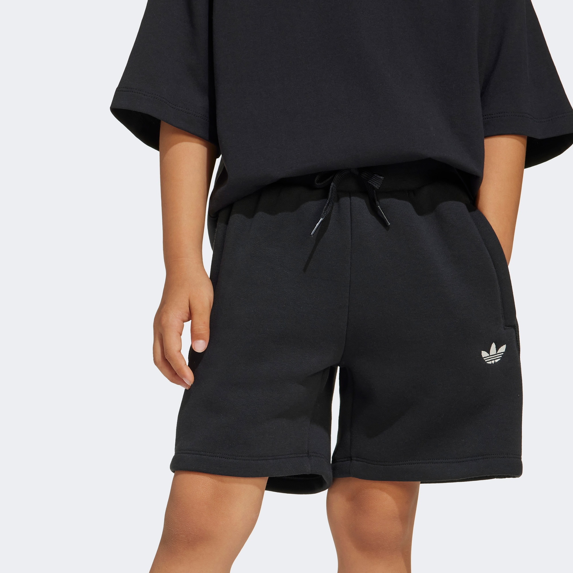 adidas Originals Çocuk Siyah Şort Takım