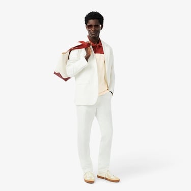  Erkek Regular Fit Renk Bloklu Bej Polo