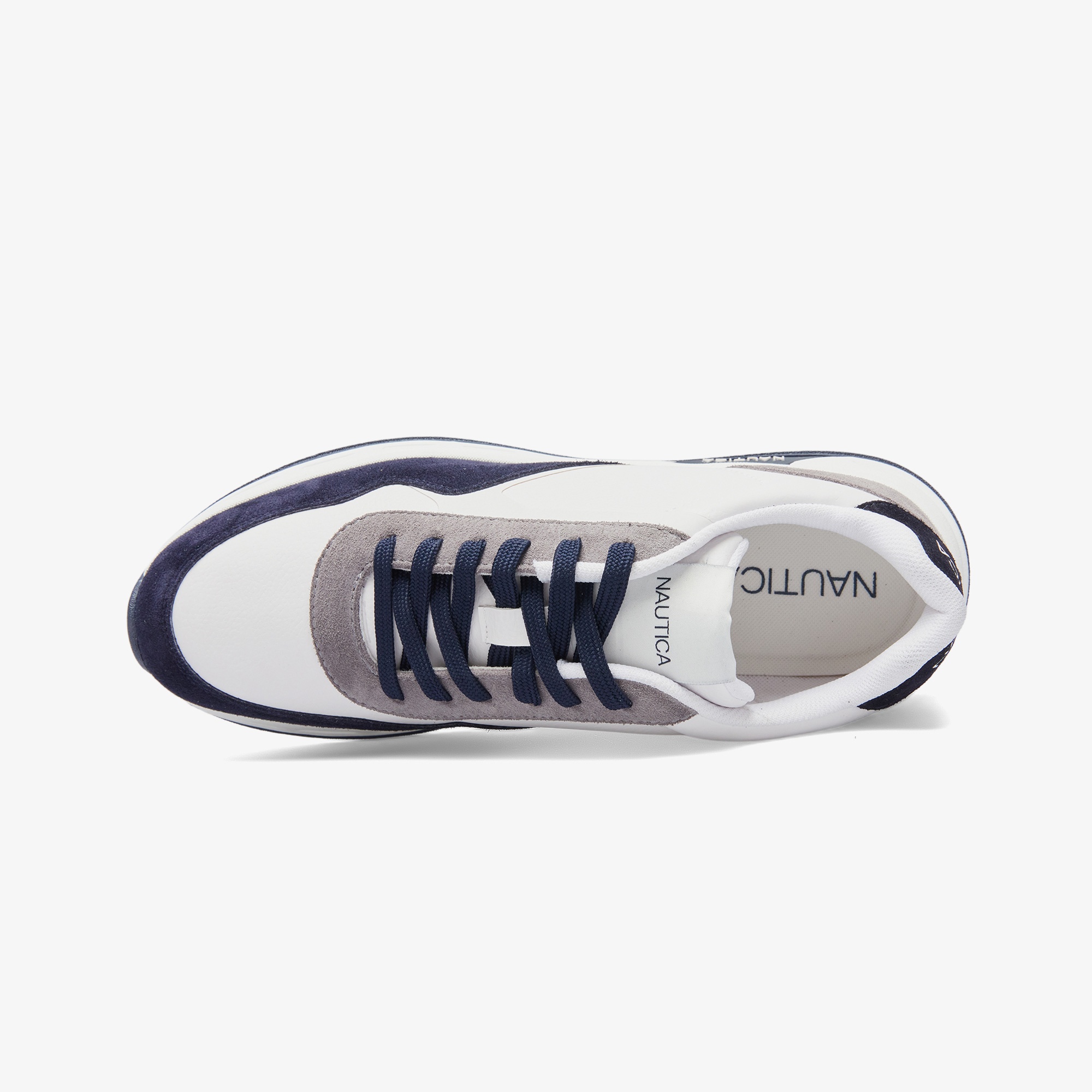 Nautica Erkek Lacivert Renk Bloklu Sneaker