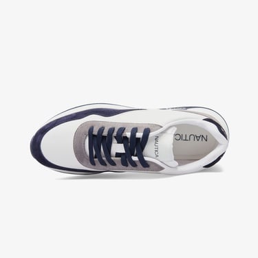  Nautica Erkek Lacivert Renk Bloklu Sneaker