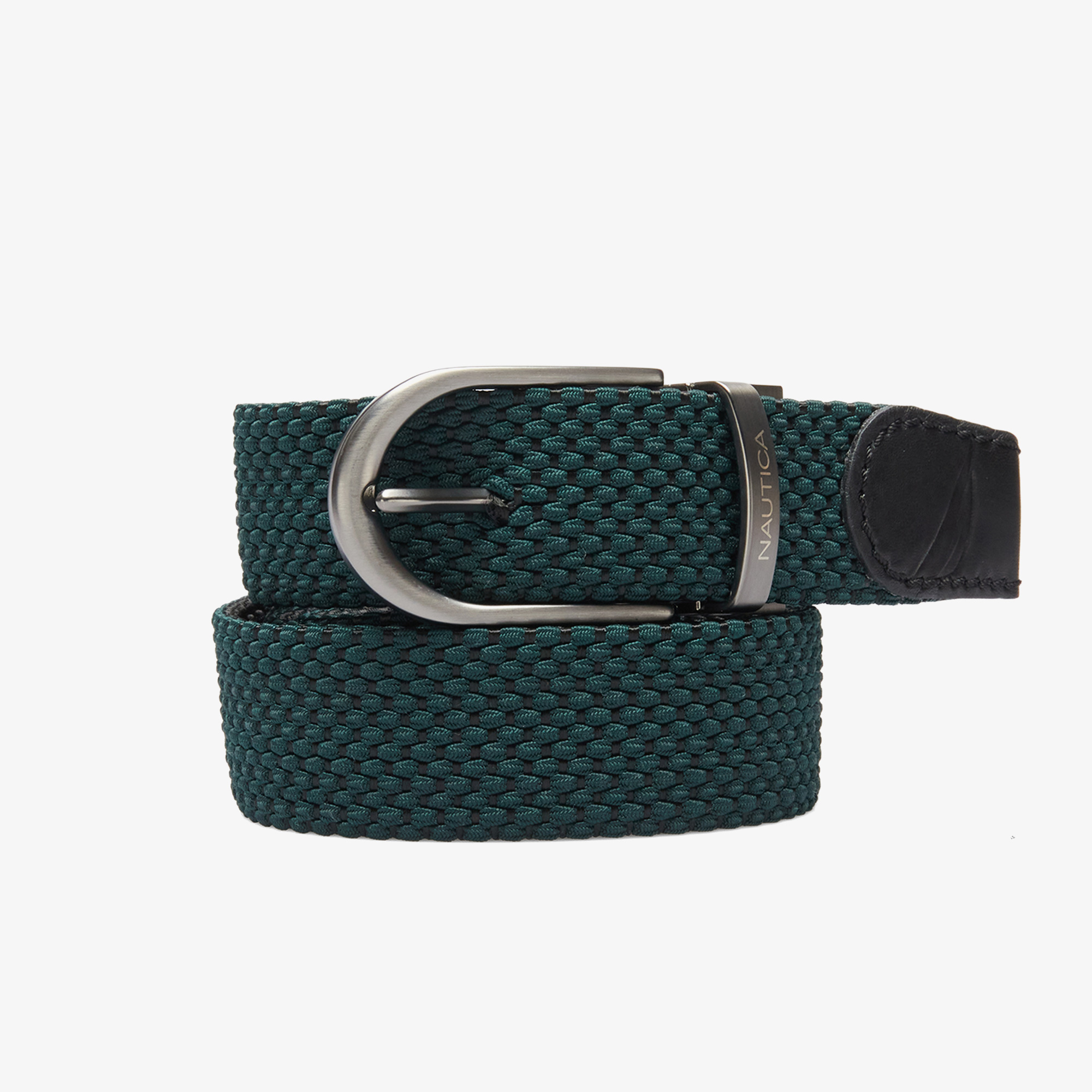  Nautica Erkek Yeşil Kemer