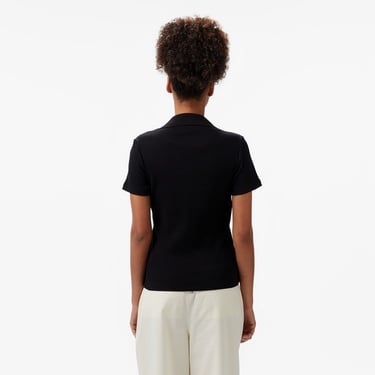  Nautica Kadın Siyah Slim Fit Polo