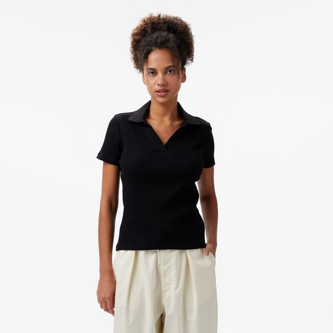  Nautica Kadın Siyah Slim Fit Polo